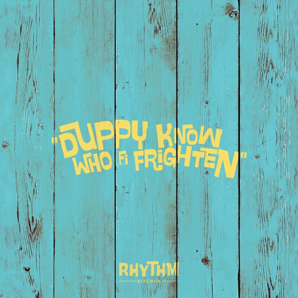 Our song of the day bit.ly/1MaAmnk
#RhythmKitchenUK #DuppyConqueror
