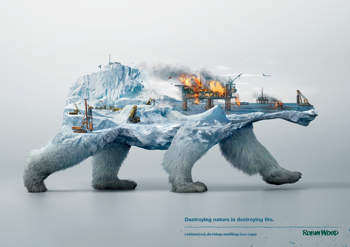 peaxwebdesign's tweet image. Awesome work for the campaign  Destroying Nature is Destroying Life
behance.net/gallery/348533…