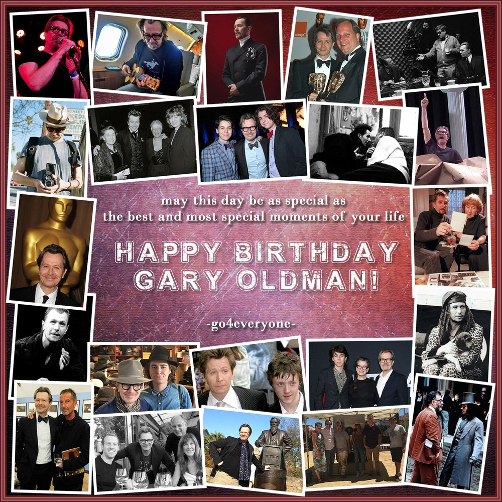GaryOldmanWeb's tweet photo. HAPPY BIRTHDAY GARY OLDMAN! 🎉 
Have a wonderful one and many more! ❤
https://t.co/cgNTf2dSgo
https://t.co/gIZJjkP5s3 https://t.co/Lf5J6Xs1Xu