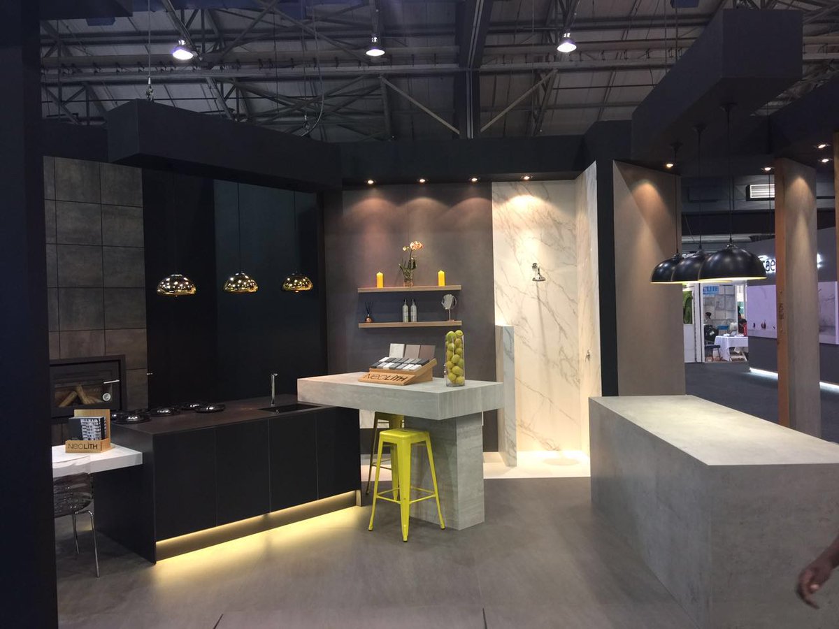 NeolithOfficial's tweet photo. @NEOLITHSA has won the @decorexSA DURBAN BEST STAND AWARD. Congratulations to International Slabs for the great job! https://t.co/bdba3tCVJh