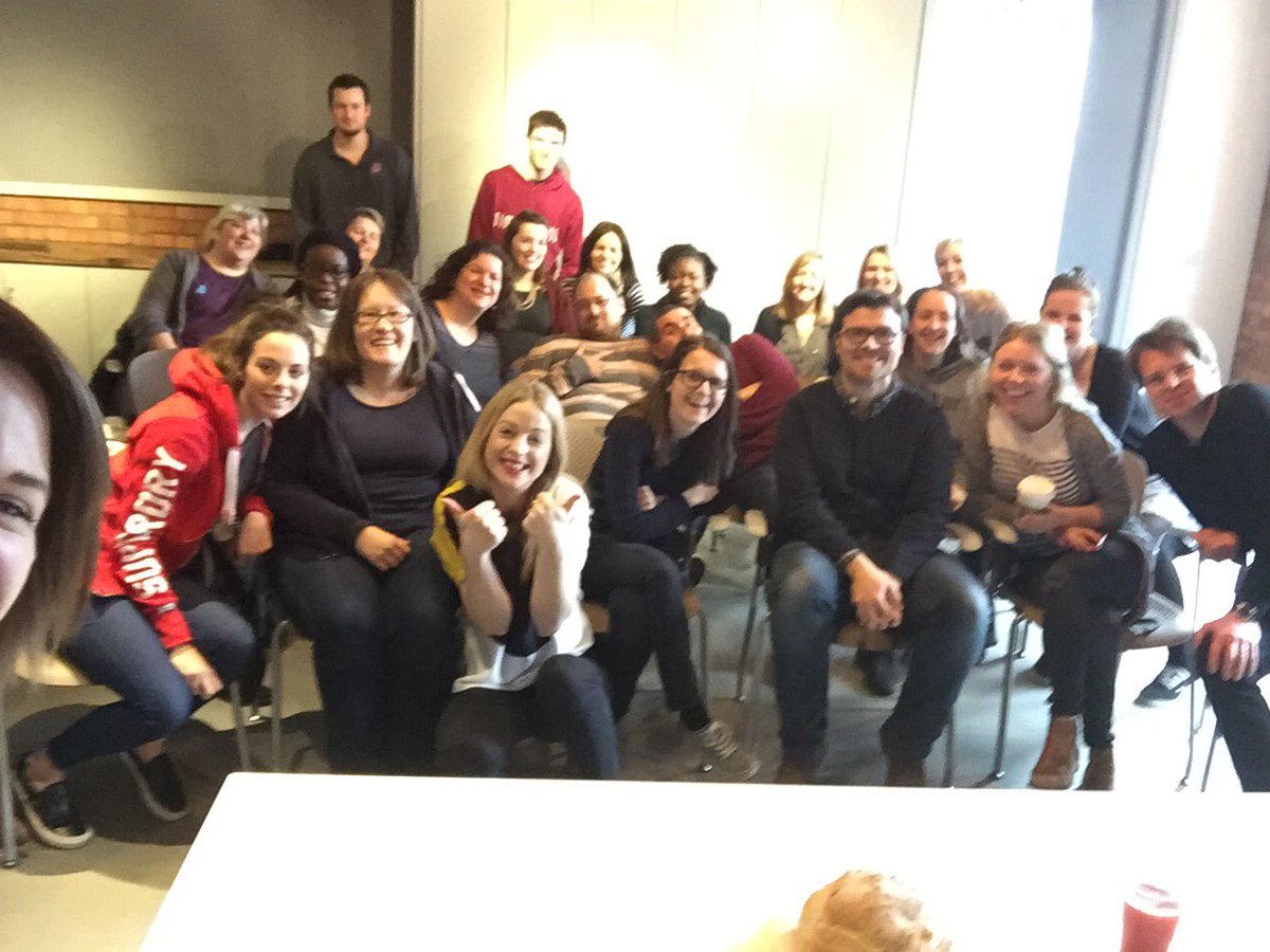 Youthscape's tweet photo. Team @Youthscape gather in Bute Mills for the first time. #exciting #newbeginning https://t.co/cN09tULJAG