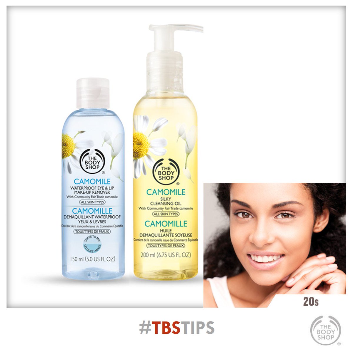 Always remember to clear your face with Camomile range before using #OilsOfLife Essence :) #TBSTips