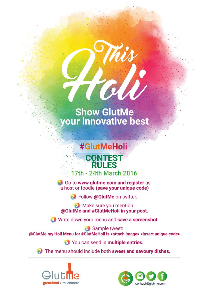 GlutMe's tweet photo. Keep those entries coming!!! #GlutMeHoli https://t.co/FExouRg9Zp