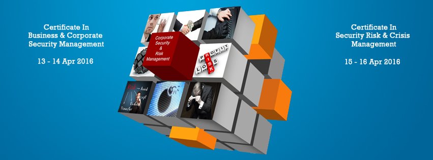NetrikaConsult's tweet photo. Certified #Corporate #Security #Management #Specialist Training @NetrikaConsult 
More at: https://t.co/oVikujvDAm https://t.co/UdW4aWMbRp