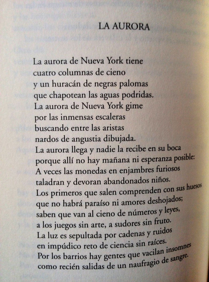 AndresRublev's tweet photo. 'La Aurora'. Federico García Lorca
#DíaMundialDeLaPoesía https://t.co/EgMT0Rt0yE