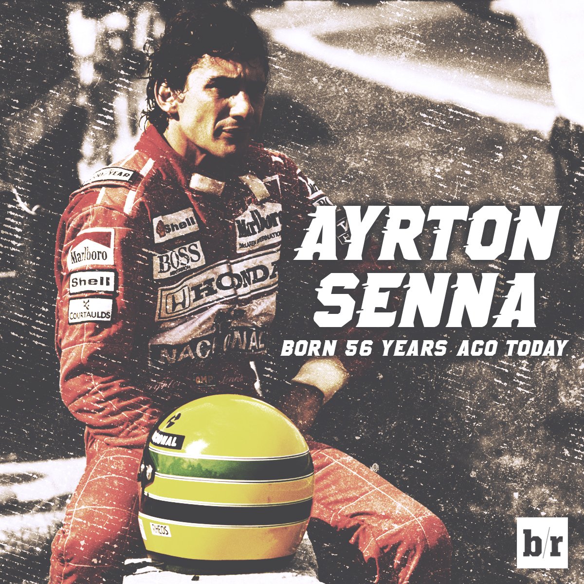 Remembering the great ayrton senna, who would have been 56 today. gone