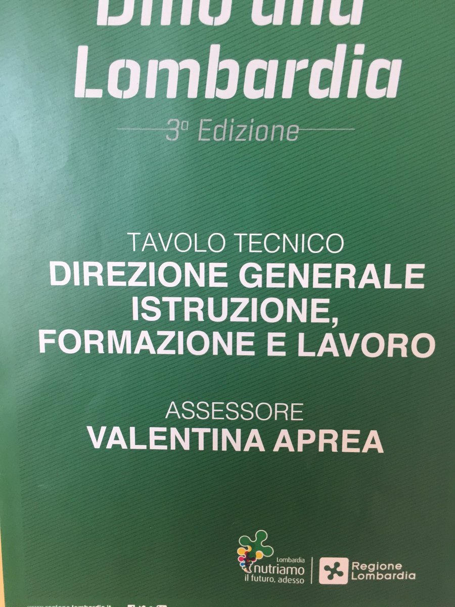 ConfcommercioLo's tweet photo. Al tavolo di @ApreaValentina @ConfcommercioLo presente con @RudyCollini qualità innovazione e professionalità https://t.co/h7Qo0ZAO1K