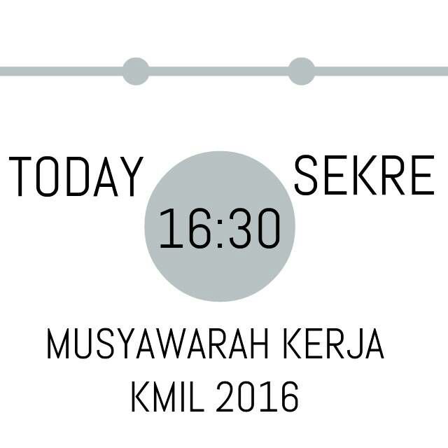 Hari ini dilaksanakan musyawarah kerja KMIL ITB 2016.