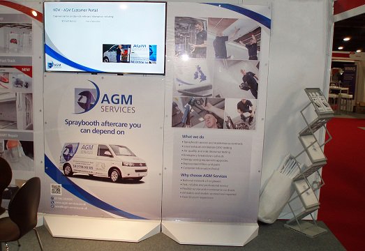 AGMServices1's tweet photo. A great success at the #ABPexpo, plenty of interest in our customer information portal https://t.co/Bk47ZIMbzu https://t.co/cDIB5zFnCQ