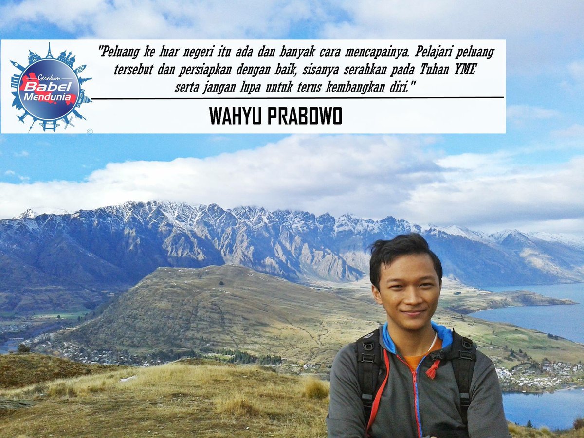 babelmendunia.com/2016/03/05/wah… 
Have fun being hugely inspired by reading his story! Woohoo! ;)