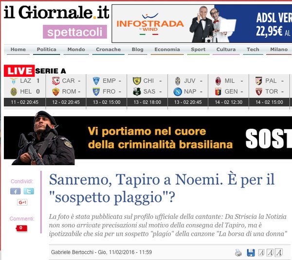 Rassegnasta's tweet photo. E dopo #petaloso il @ilgiornale lancia #plaggio
@AccademiaCrusca che si fa ora? 
#giornatamondialedellapoesia https://t.co/PhwAhPTiD5