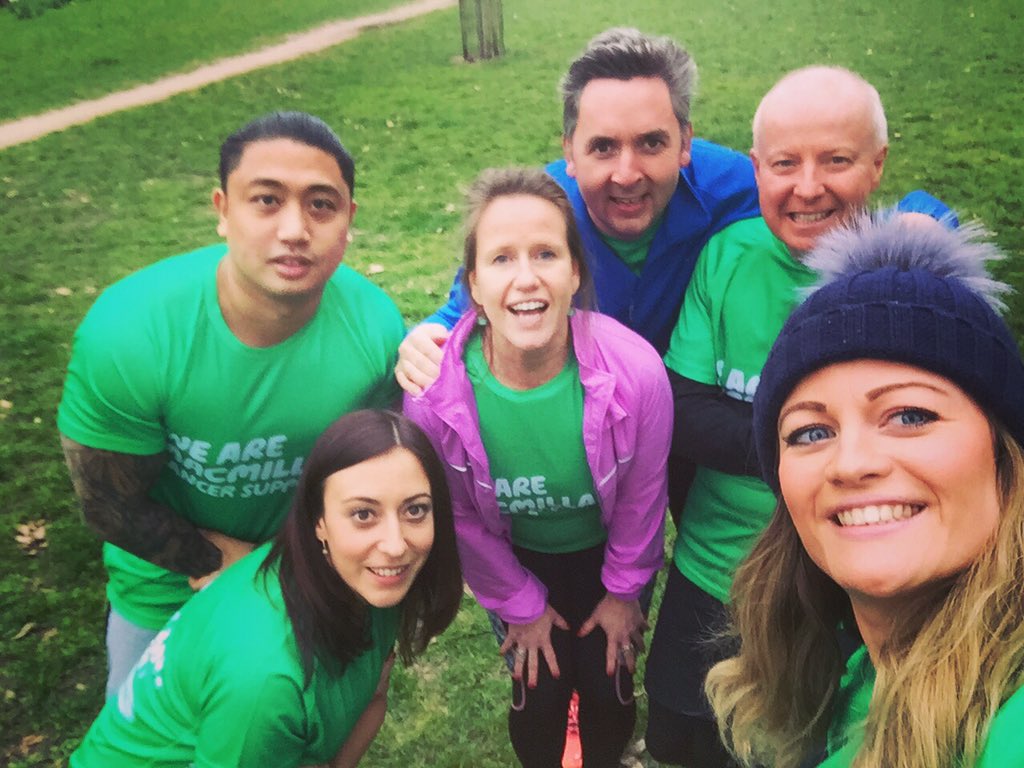 <a href="/ToughMudder/">Tough Mudder</a> #training #selfie <a href="/macmillancancer/">Macmillan Cancer Support</a> #support #toughmudder #teamwork