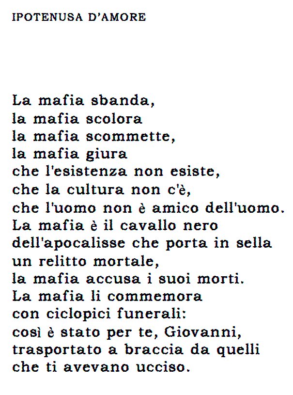 La #memoriaeimpegno di #AldaMerini per Giovanni Falcone