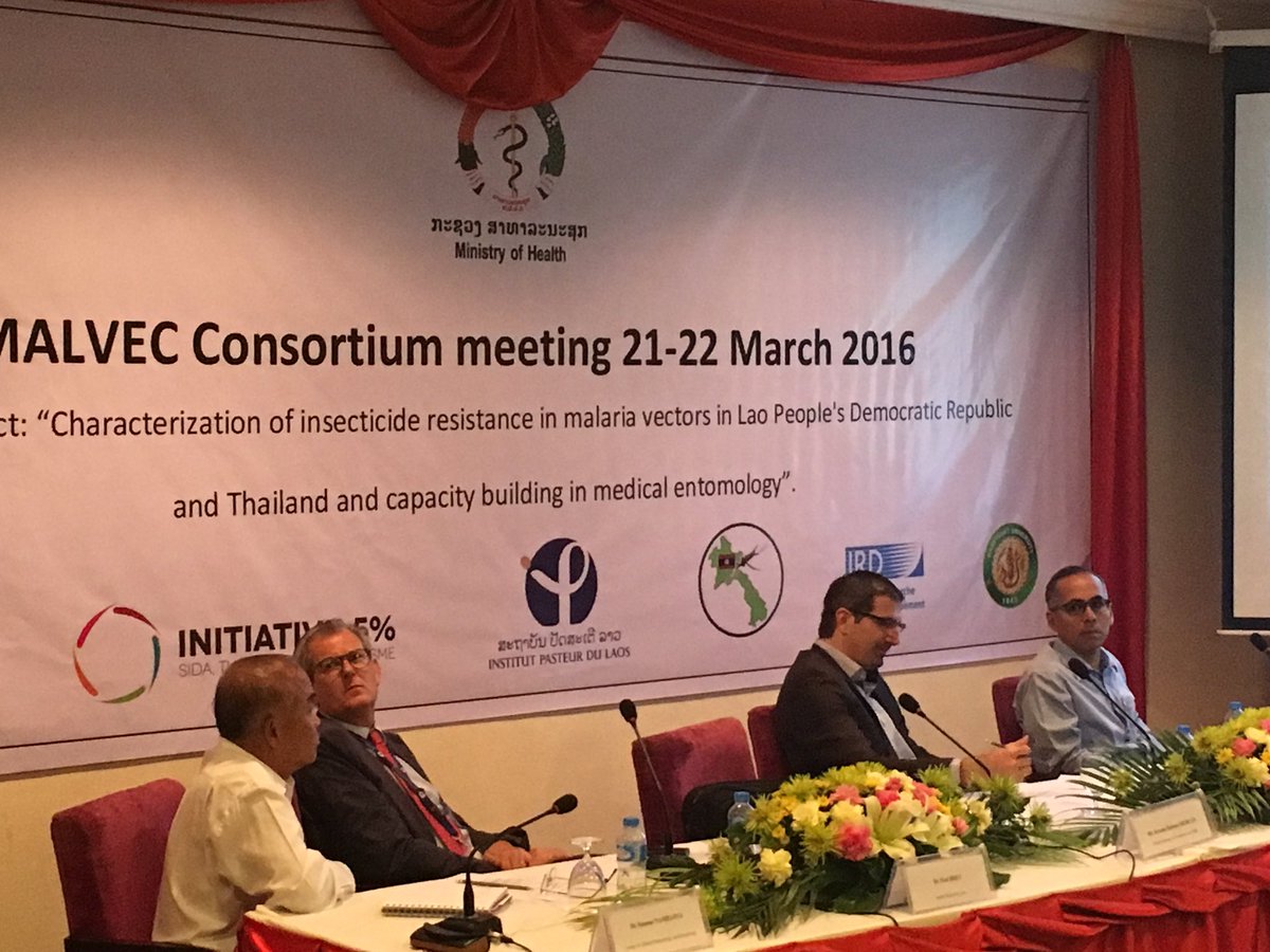 JBerger_DRN's tweet photo. MALVEC Consortium meeting #IRD MIVEGEC entomologists Thailand for evidence based action to control malaria in SEA. https://t.co/znTp0ymJ3o