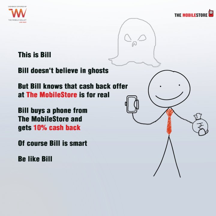 themobilestores's tweet photo. Be wise like Bill and get 10% guaranteed #CashBack on any purchase from #TheMobileStore. (T&amp;C Apply) https://t.co/66AVyJ8iYj