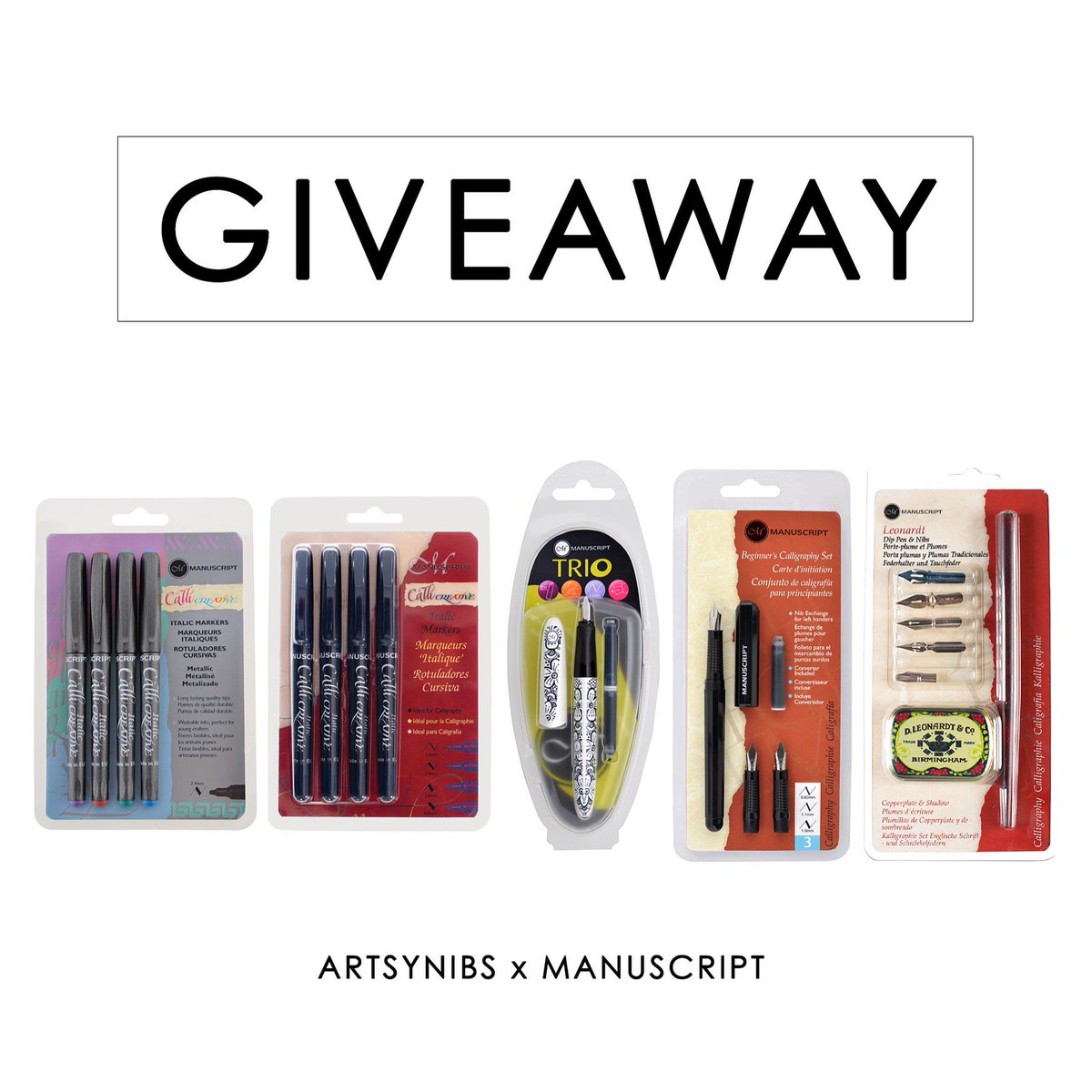 artsynibs's tweet photo. Win some @ManuscriptPenCo products on https://t.co/agYyi9glym! Contest ends this week! https://t.co/hedq2FIqp6
