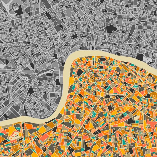 SOUTH LONDON : LIVE LIFE IN COLOUR