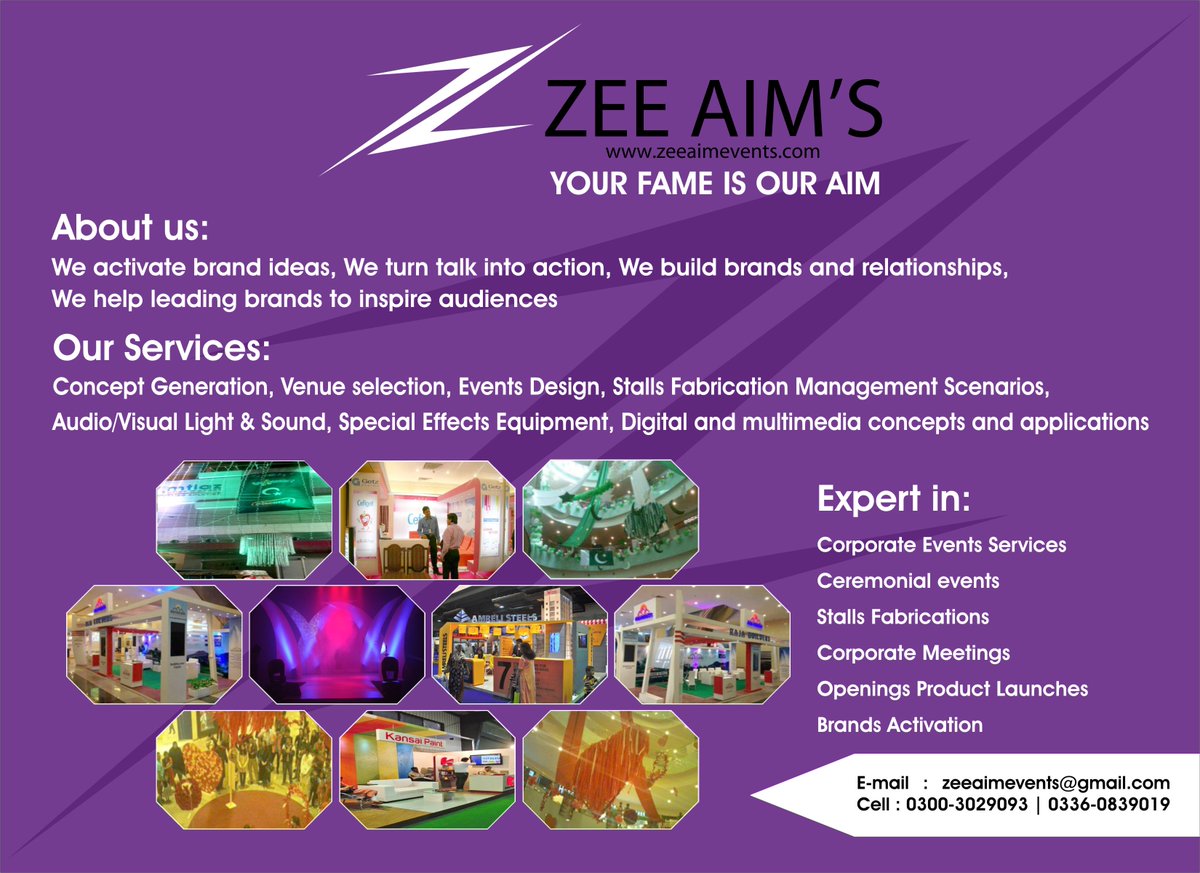 ammy_ammy07's tweet photo. @Leoali96
ZeeAim's is taking stall booking for the Texpo 2016 coming up.
We fabricate your stalls in your budget https://t.co/3HD2kbcC5R