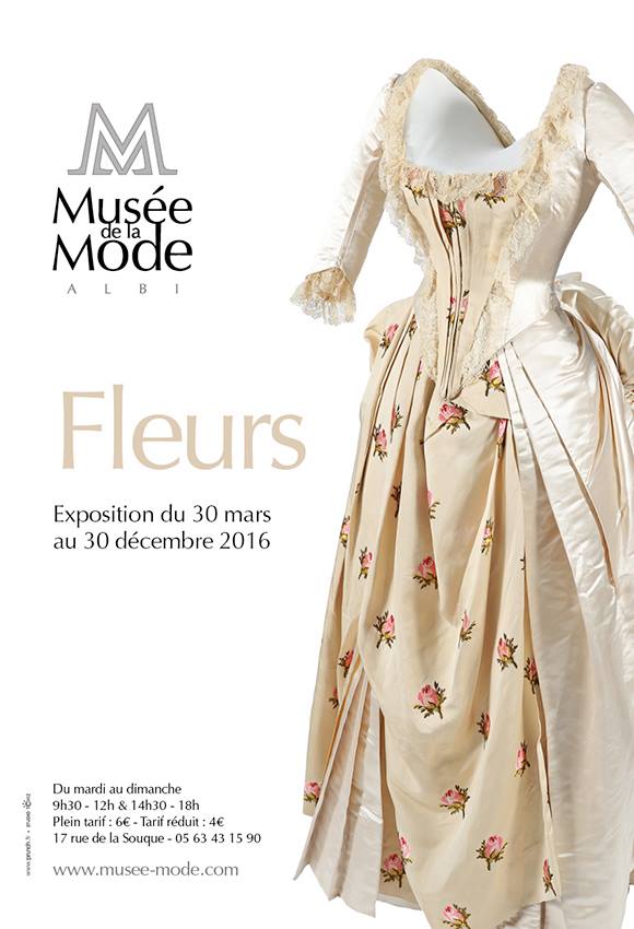 MuseeModeAlbi's tweet photo. J-10 avant l'ouverture de la nouvelle exposition "Fleurs" du 30 mars au 30 décembre 2016 ! #Albi #MuseeModeAlbi https://t.co/vLSTcb8kxM