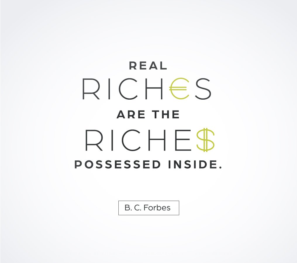 wcubesolutions's tweet image. &quot;Real riches are the riches possessed inside.&quot;
-B. C. Forbes #WCubeSolutions #Business #QuoteOfTheWeek