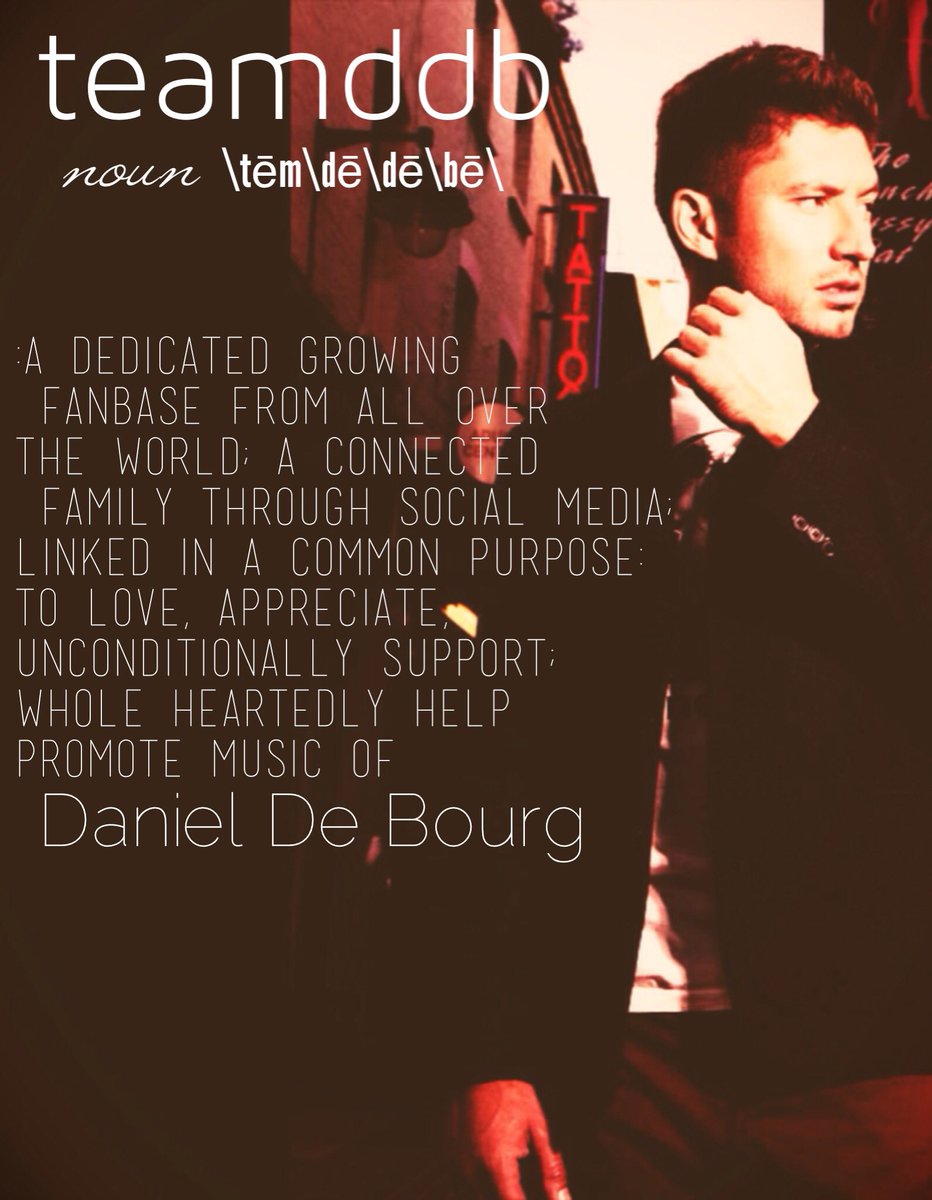 TeamDDBChicago's tweet photo. We are #TeamDDB ❤️ nothing but love for the talented &amp; sweet @danieldebourg #DDBlove https://t.co/bF6Odysp1i