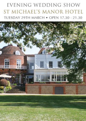 WedExUK's tweet image. #brides Join us at the beautiful St Michaels Manor Hotel #weddingfair #StAlbans Tues 29th March opens 5.30pm-9.30pm
