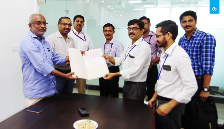 acodez's tweet photo. Here is a snap of our Agreement signing ceremony at UL #CyberPark. #Acodez https://t.co/XRHMcB3K5J