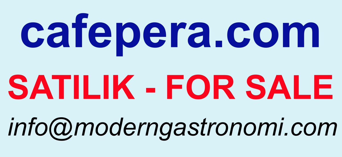 moderngastronom's tweet photo. https://t.co/opF0WLBkwo #alanadı #domains #satılık #forsale #cafe #pera #taksim #İstiklal #cafepera https://t.co/SjFE0OKri4