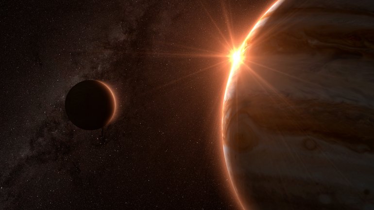 Espectáculo único: Júpiter se verá junto a la Luna en todo el país infob.ae/1UfaCt4