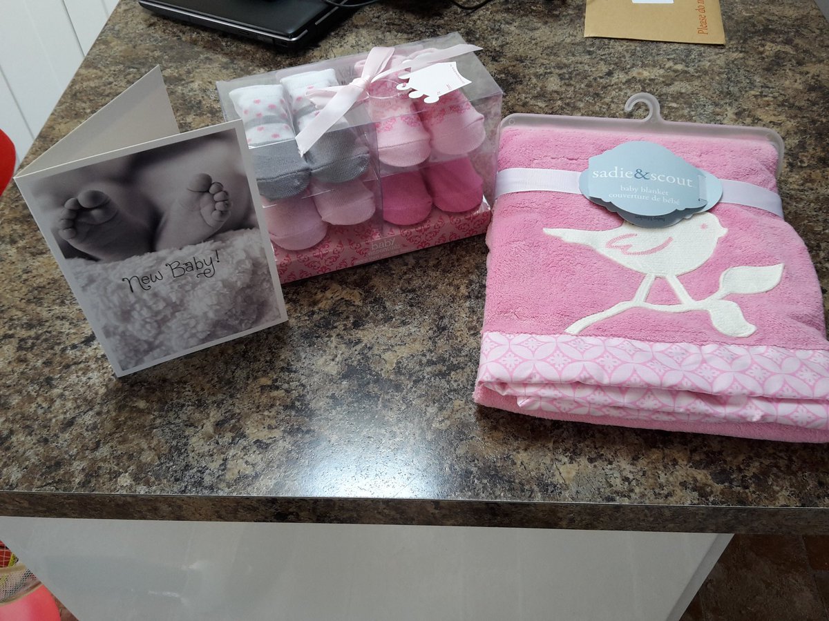 Thanks <a href="/ladderstore/">Ladderstore</a> <a href="/GillRobinson23/">Gill Robinson</a> <a href="/gailhounslea/">Gail Hounslea</a> for the lovely gifts! Baby Amber will love them ☺
