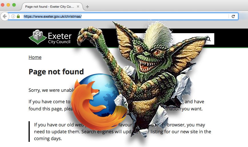 _deface_'s tweet image. .@ExeterCouncil Excellent… Leave those Gremlins too long and you never know what else they’ll break.