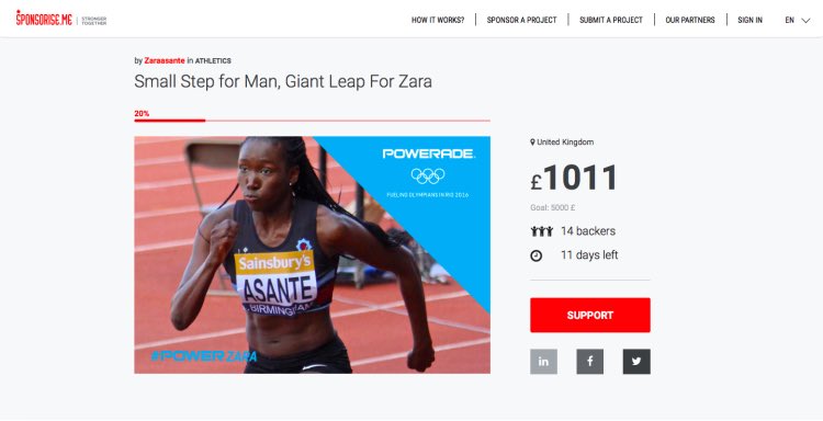 StudeedFR's tweet photo. Powerade de se met au #crowdfunding pour ses athlètes des JO de Rio de Janeiro https://t.co/MkSxEQ7Uwg  #studeed https://t.co/Zw99sLVoGy