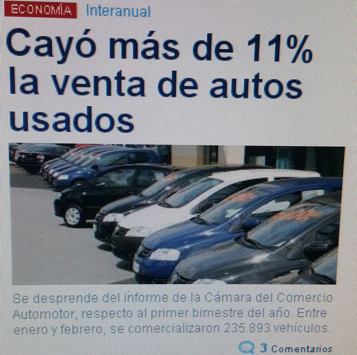 leobilanski's tweet photo. El país empieza a caerse a pedazos...
Noticias para este #BuenLunes. https://t.co/mZGUCPzfT2