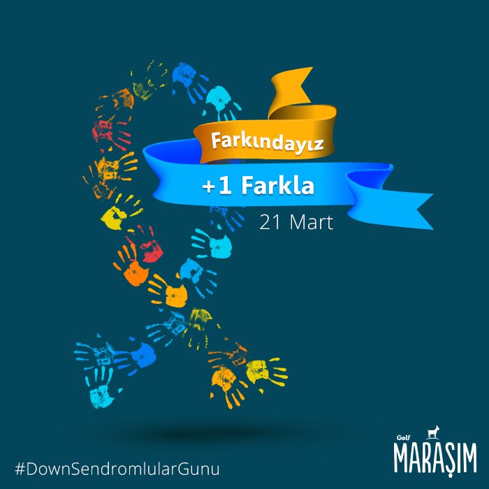 golfmarasim's tweet photo. Hayatlarına +değer katabilmek için, tıpkı onlar gibiyiz.
Farkındayız! #DownSendromlularGunu https://t.co/uWFgRIAXve