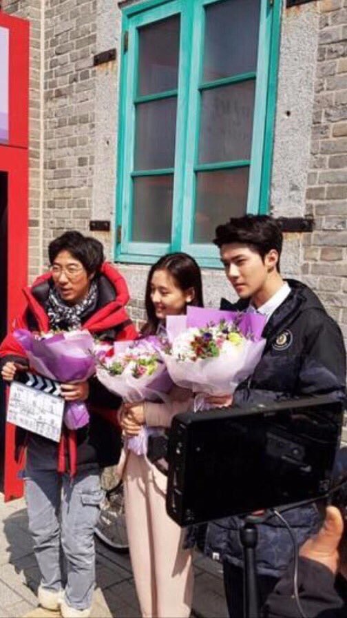 오배우님❤️❤️ 크랭크인! 정말루 자랑스럽꾸요bb