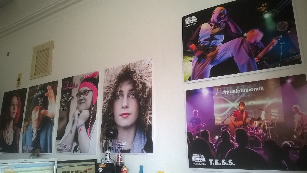 musicfusionuk's tweet photo. New posters of some of our fav artists #funkyoffice https://t.co/MUMcWe0G5C