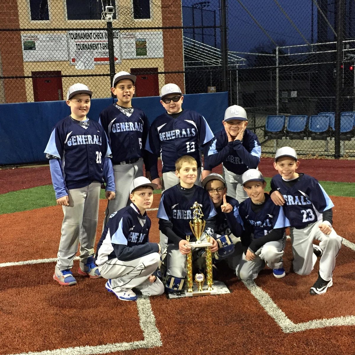 Congratulations to 10u Blue winning Baseball Heaven! #generalspride