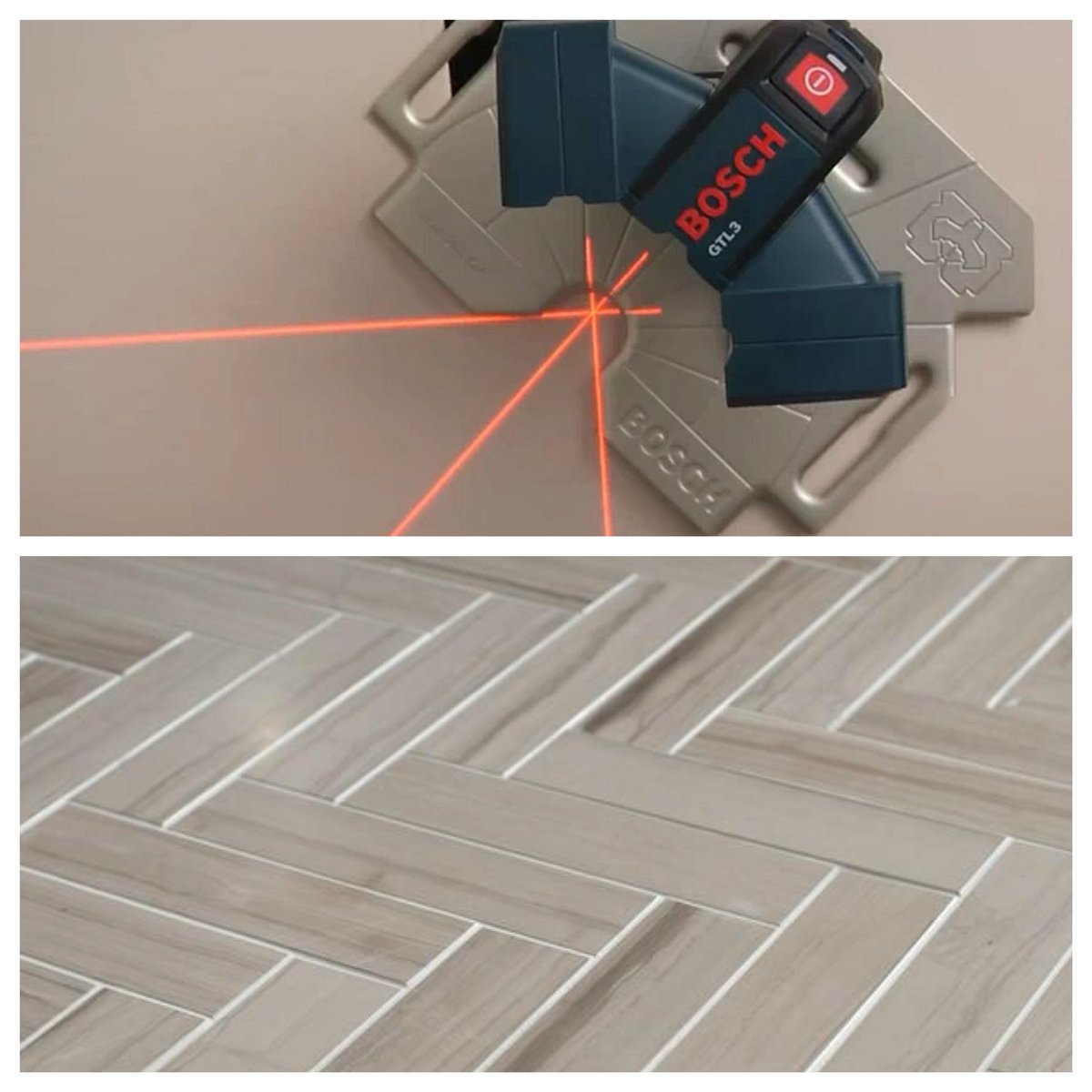 theglencoyle's tweet photo. @BoschToolsNA your new tile laser just made my job 100% easier. https://t.co/9Exhz5tQ4g