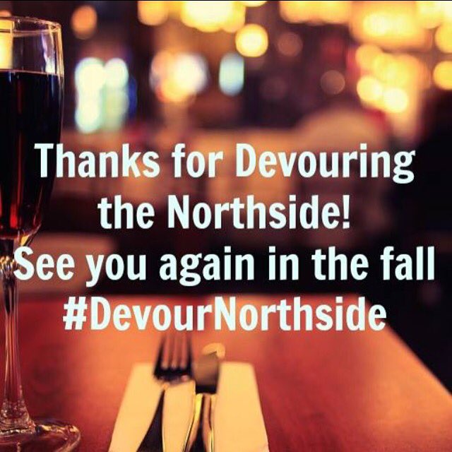 DevourNorthside's tweet photo. Thank you to all who participated in #DevourNorthside https://t.co/Tb7SgRjHcd