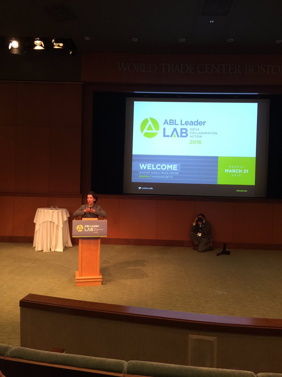 KatePloJo's tweet image. #LeaderLab @GinaRaimondo keynote. Loves hearing "her" excellency and inspiring young girls.