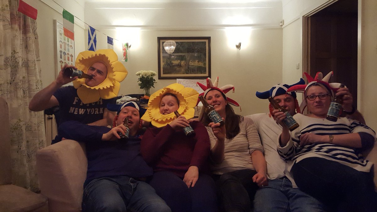 MrPaulRhodes's tweet photo. Six Nations party @brewdog. Woo hoo! #punkitforward https://t.co/6kXJekFNrr