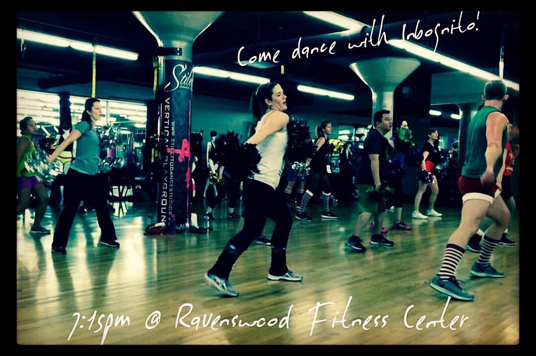 Tonight @ 7:15 at Ravenswood Fitness Center! Cheerobix w/Inbognito!!