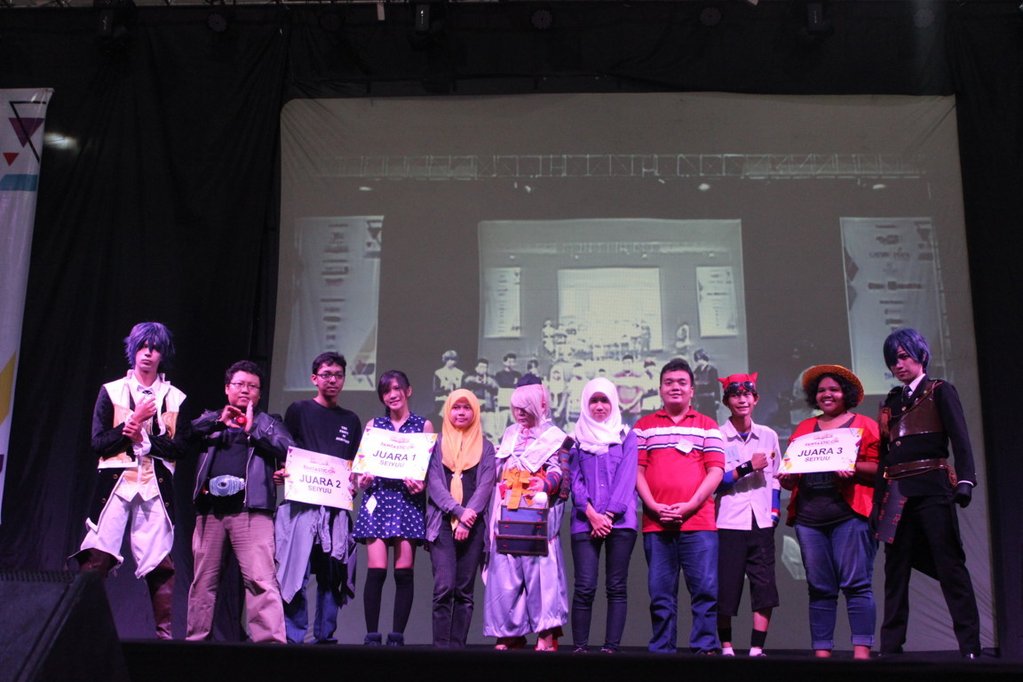 CosplayID's tweet photo. Nah kalo ini para pemuda-pemudi yg berbakat dlm mengisi suara, Lomba Seiyuu #clash2016 #jogja https://t.co/72tjLHoRj8
