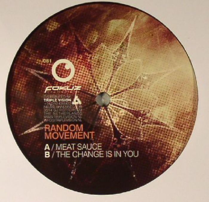 MusicamRecords's tweet image. Fokuz 81 - Random Movement - Meat Sauce (12'') - Vinyl #FokuzRecordings #RandomMovement musicamrecords.com