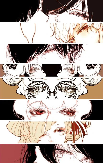 #目だけでフォロワーさん惚れさせる 増えてきたのでまとめてみました。惚れてくださっても、いいのよ? 