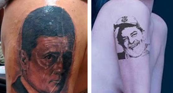 JoaquinTeixeira's tweet photo. ENQUETE
VOCÊ JOVEM POLITIZADO E MODERNO FARIA QUAL DESSAS TATUAJIS:

MORO RETUITE
LULA CURTA

EM BREVE O RESULTADO https://t.co/2dUCA4l8Kx