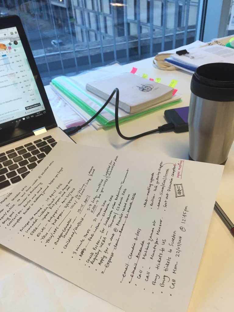 mishtush's tweet photo. To do list never gets any shorter of which #phd is the smallest part #phdchat #phdlife #ResearchAdda https://t.co/MOISrMGdbY