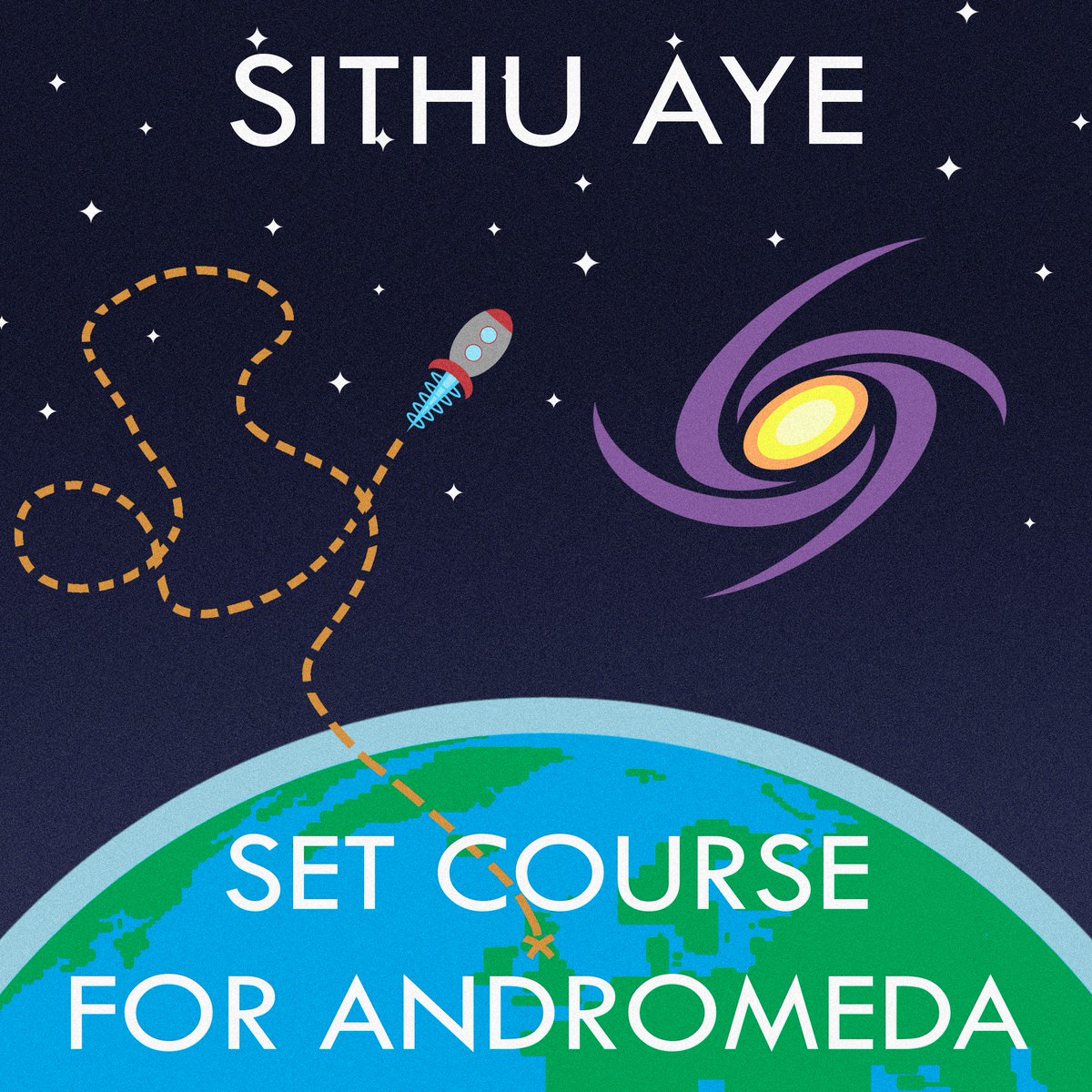 Sithu_Aye's tweet photo. My new album 'Set Course for Andromeda' will be released 4th of May 2016! More info in the following weeks :) https://t.co/5f4qrql1gU