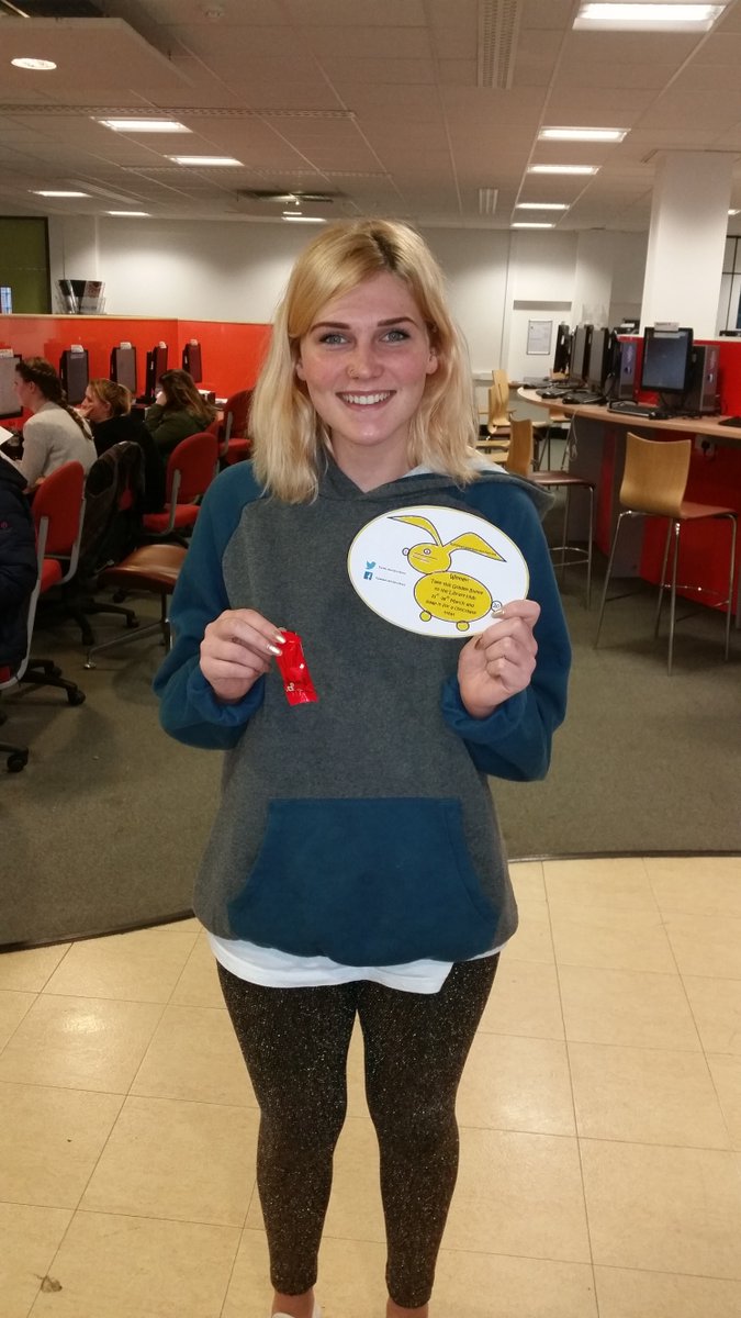 LJMUlibrary's tweet photo. The 12th Bunny found in Aldham... Congrats to our latest winner... #AldhamRobartsLibrary #BunnyHunt https://t.co/ZieUIHyZ6y