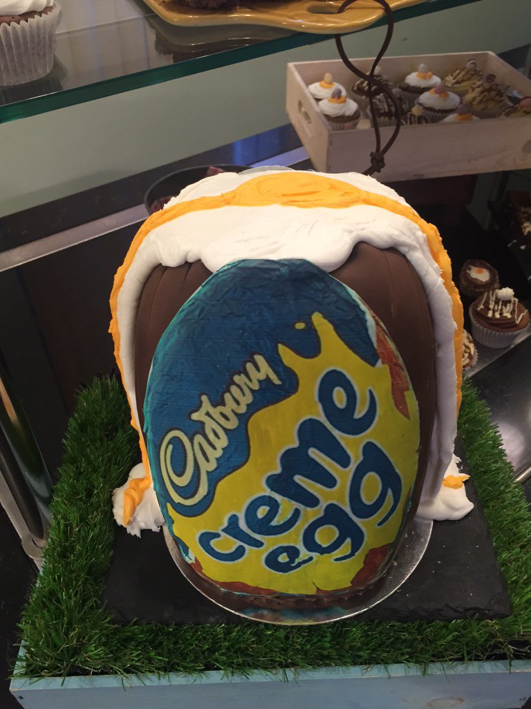 davidpomeroy1's tweet photo. Easter creme egg and mini egg treats creme egg cake - creme scotch eggs - mini egg cup cakes and creme egg brownies https://t.co/uD1s6mI86i
